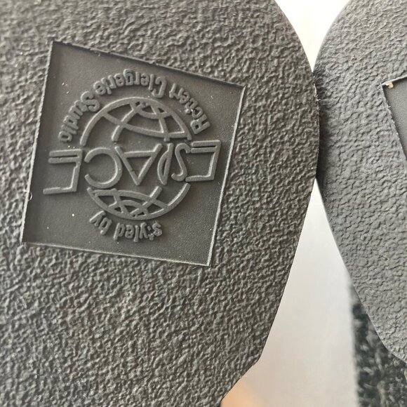 ESPACE By Robert Clergerie Women's Size 6 Chukka Boot Black Gray Y2K - Picture 9 of 13